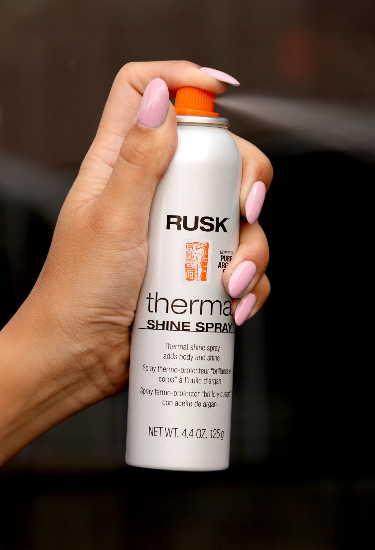 Designer Collection Thermal Shine Spray, Pure Argan Oil
