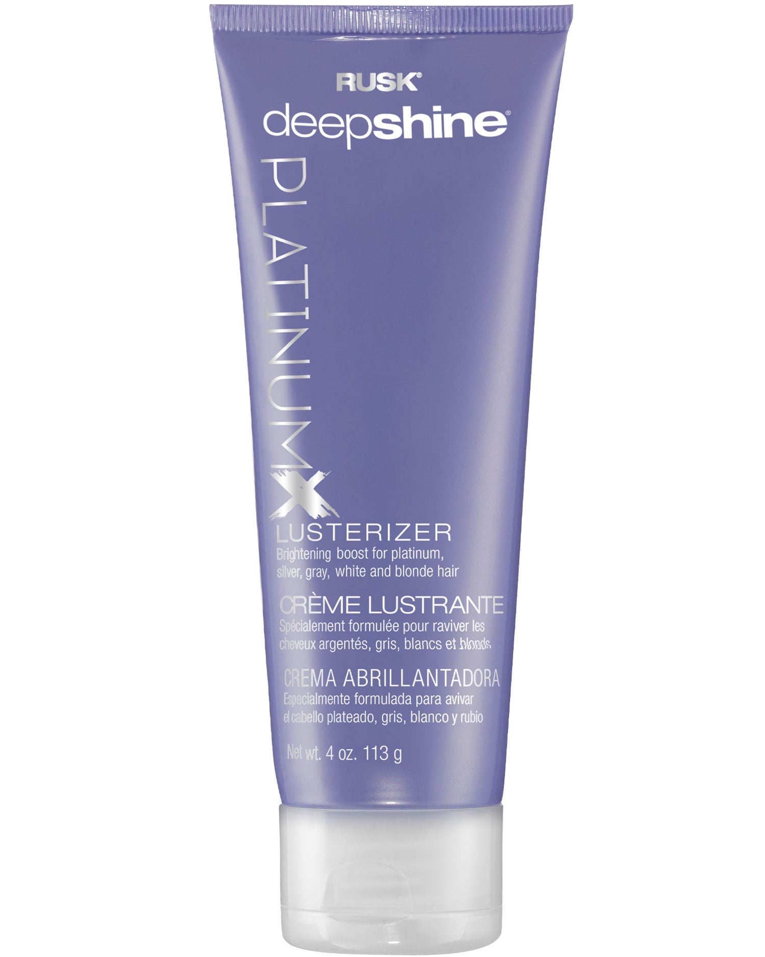 Rusk Deep Shine PLATINUMX Lusterizer (4oz)