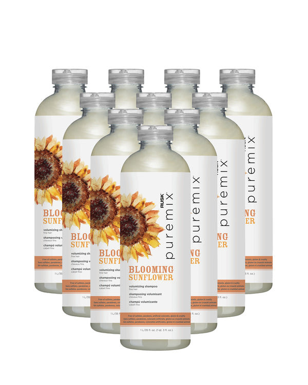 Puremix Blooming Sunflower Volumizing Shampoo - 35 Oz. - Case Pack (12)