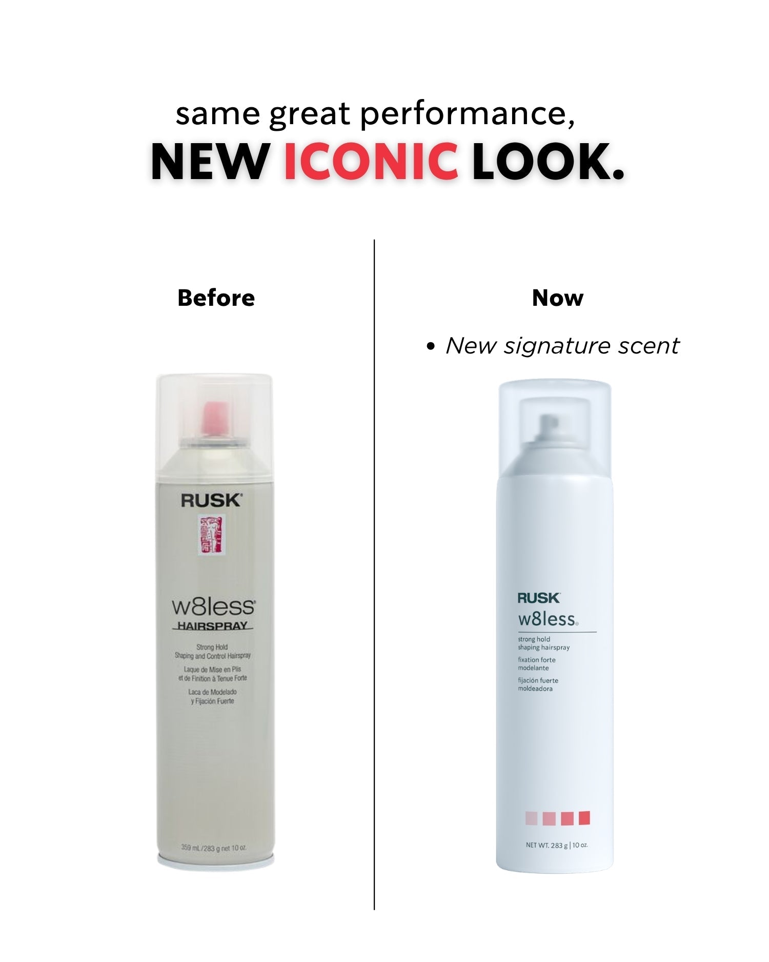 W8less Hairspray