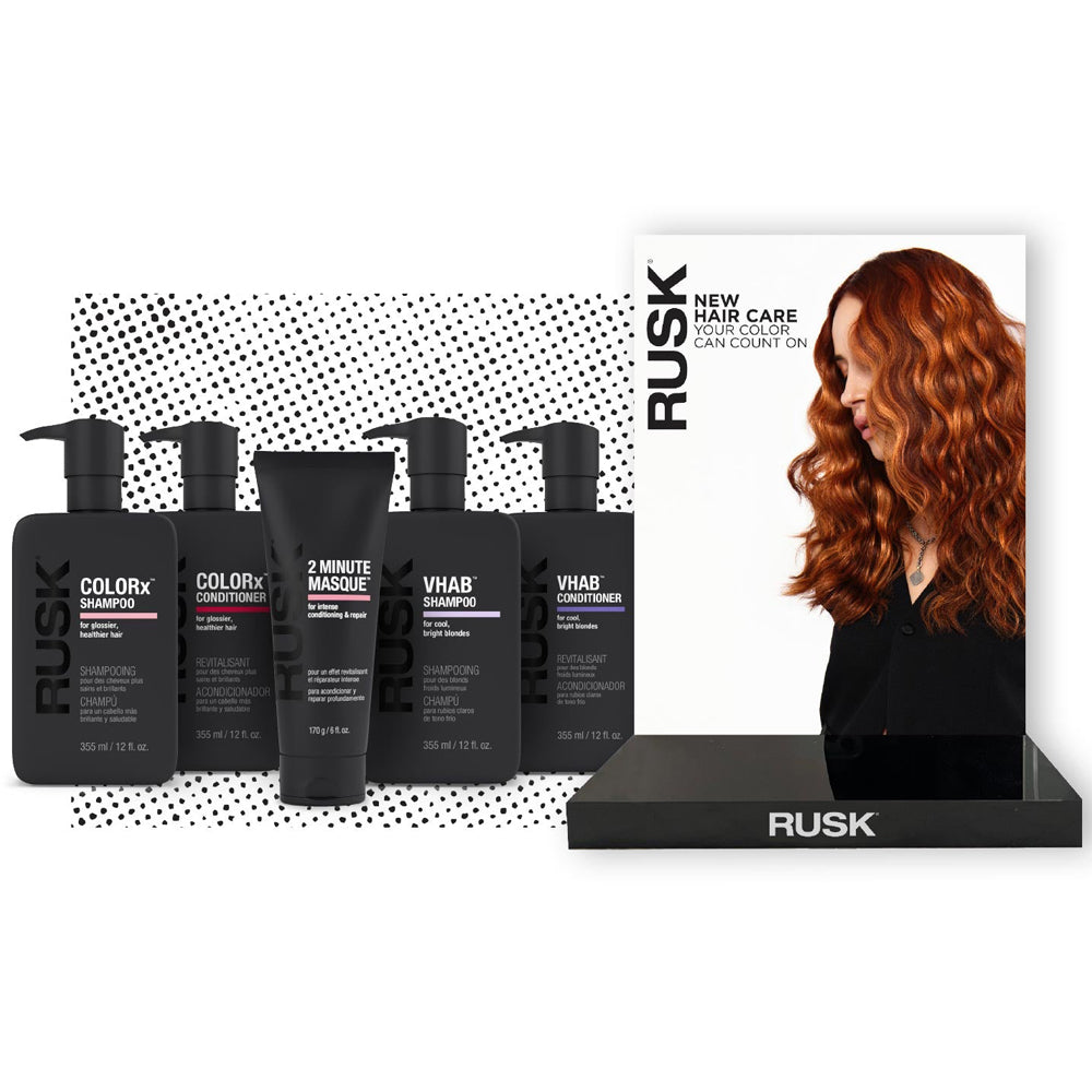 New Salon Care Intro Kit: COLORx + VHAB – Rusk Pro