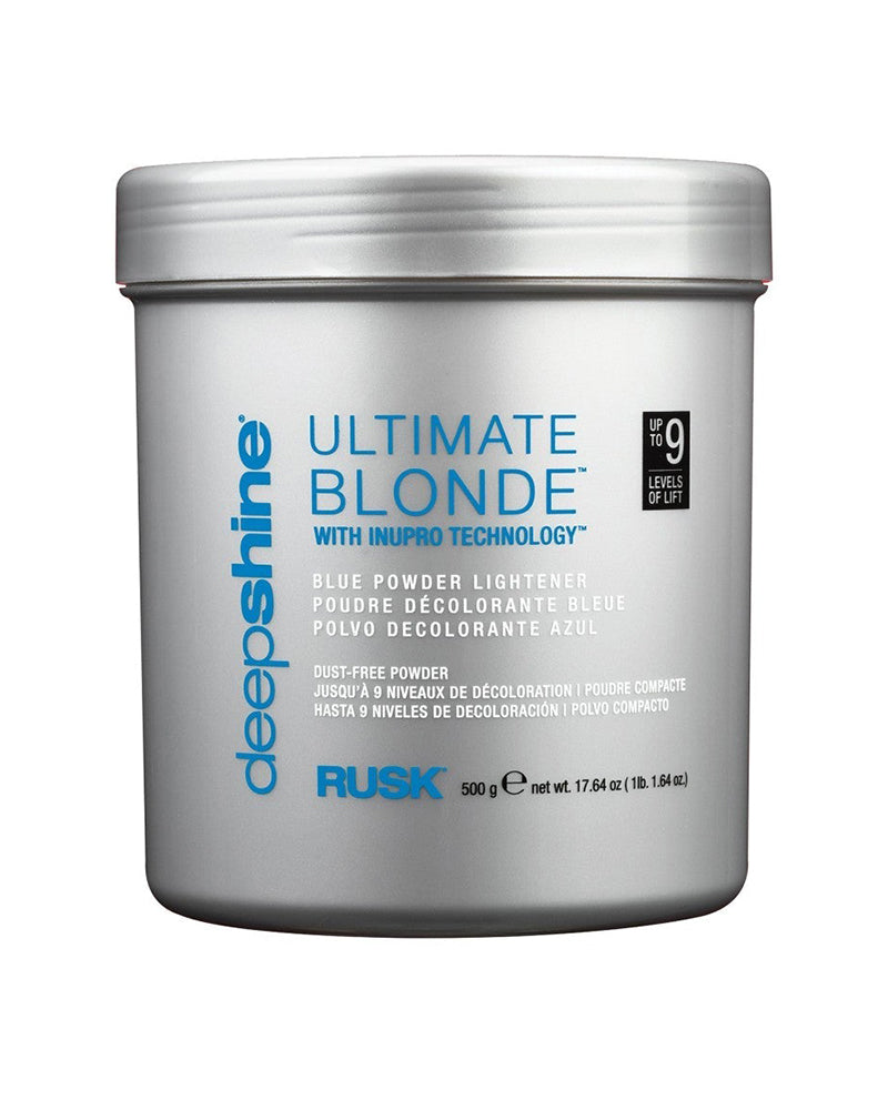 Deepshine Ultimate Blonde Blue Powder Lightener Rusk Pro 1547